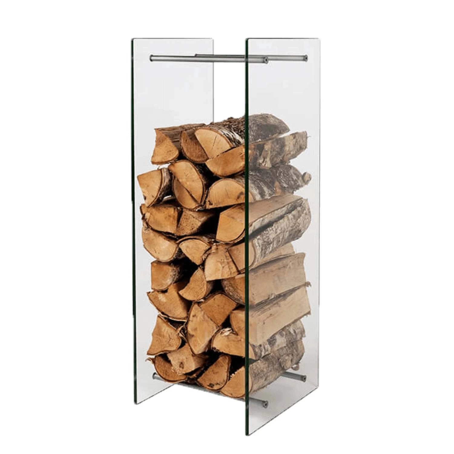 Suporte para lenha em vidro - 140