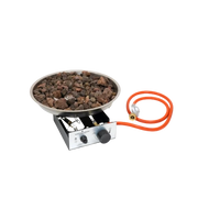 Burner Round Ø: 42,5cm – Built-In LPG Gas Burner for Firepit Tables