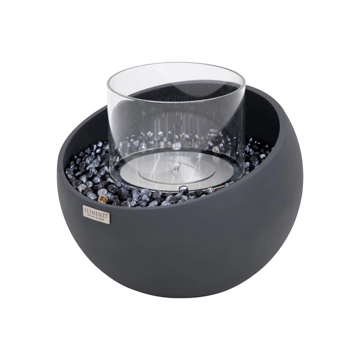 FIRENZE Taça de Bioetanol S – Preto Ardósia