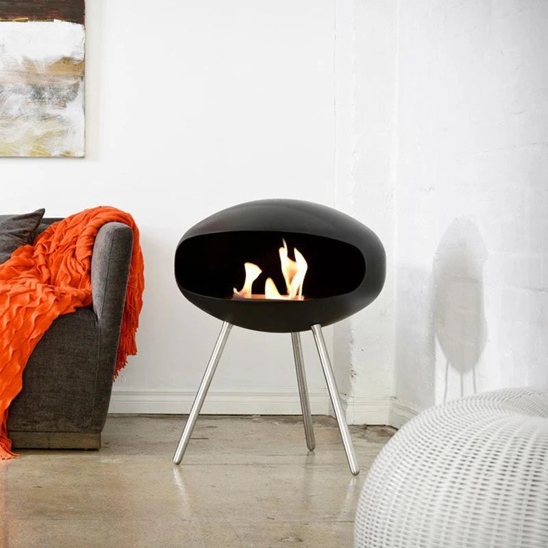 Cocoon Terra - Matte Black with Steel Legs