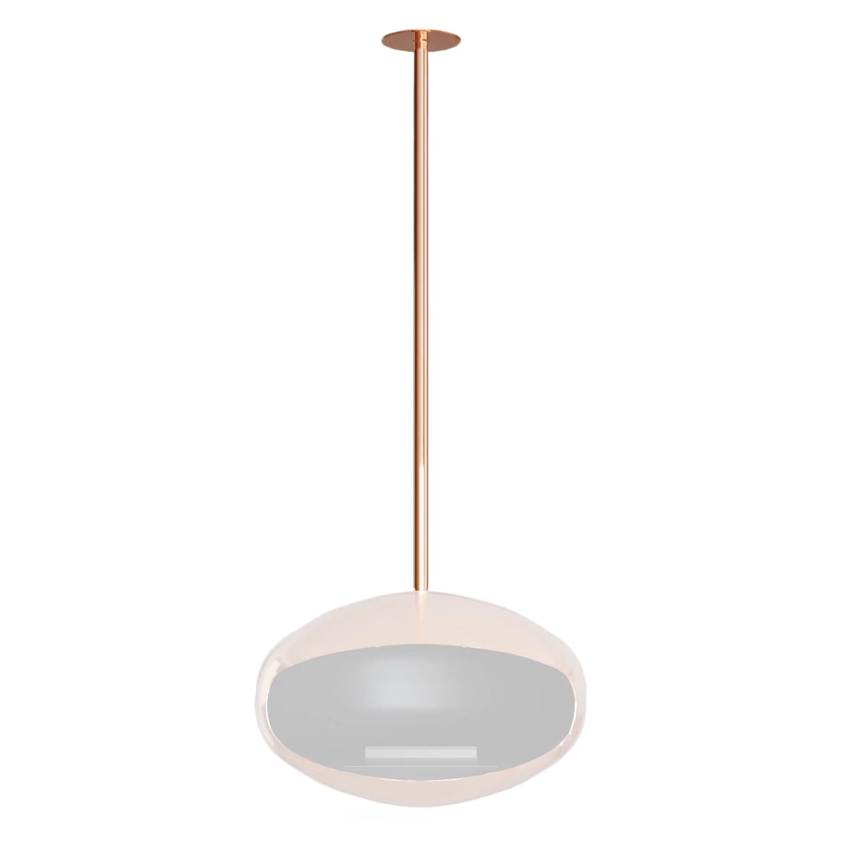 Suporte de Teto e Varão em Cobre Polido - Cocoon Fires