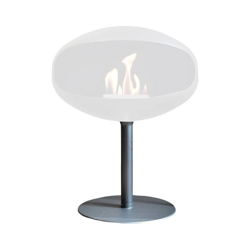 Cocoon Pedestal Base - Matte Black