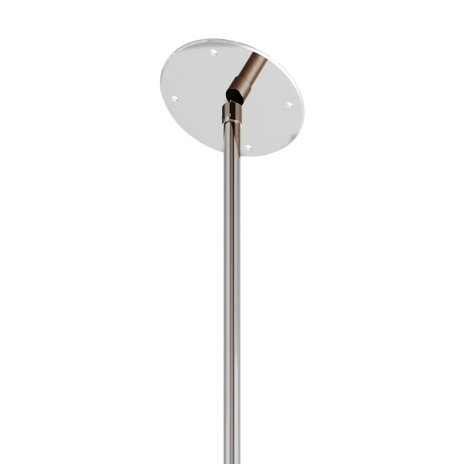 Suporte Angular em Aço Polido e Vara para Cocoon Aeris