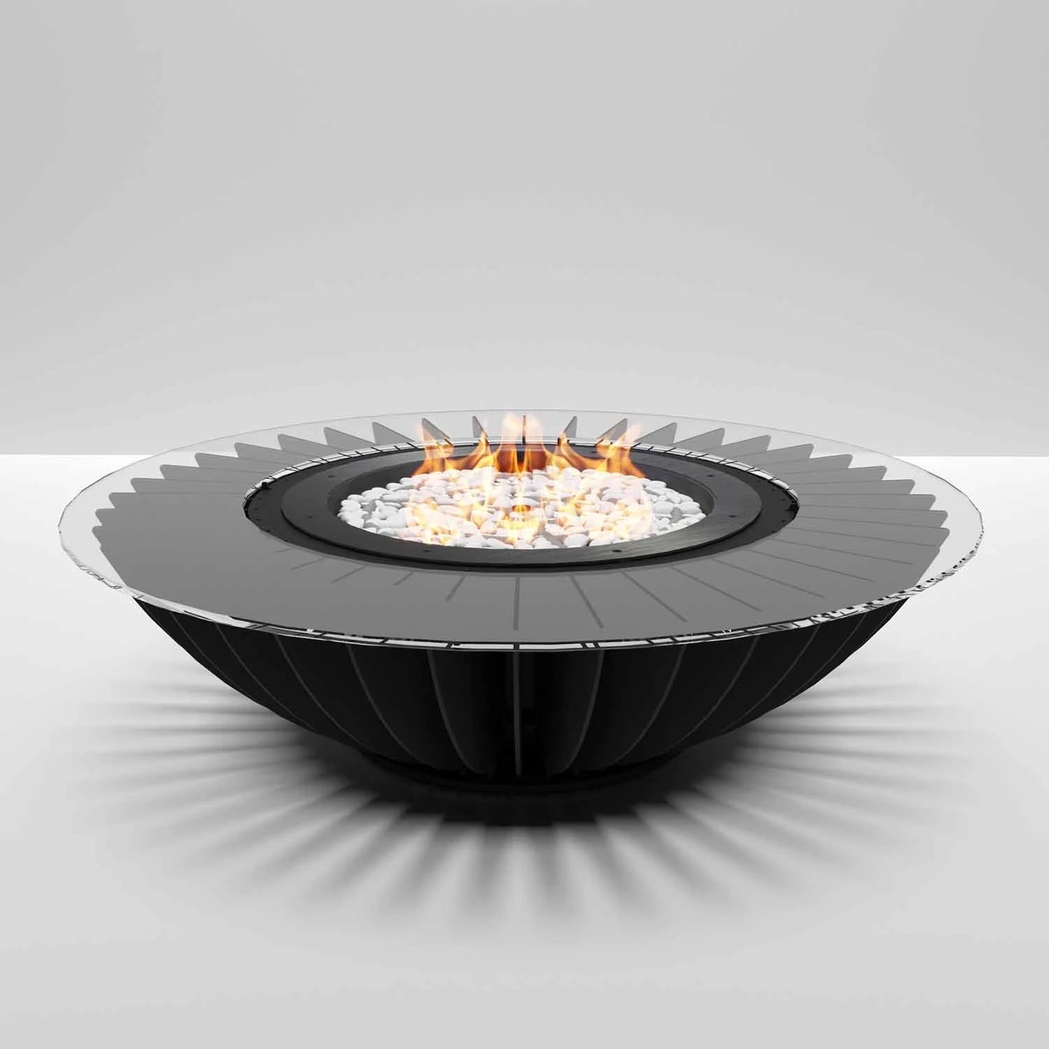 Cosmo Gas Heater - Black GlammFire