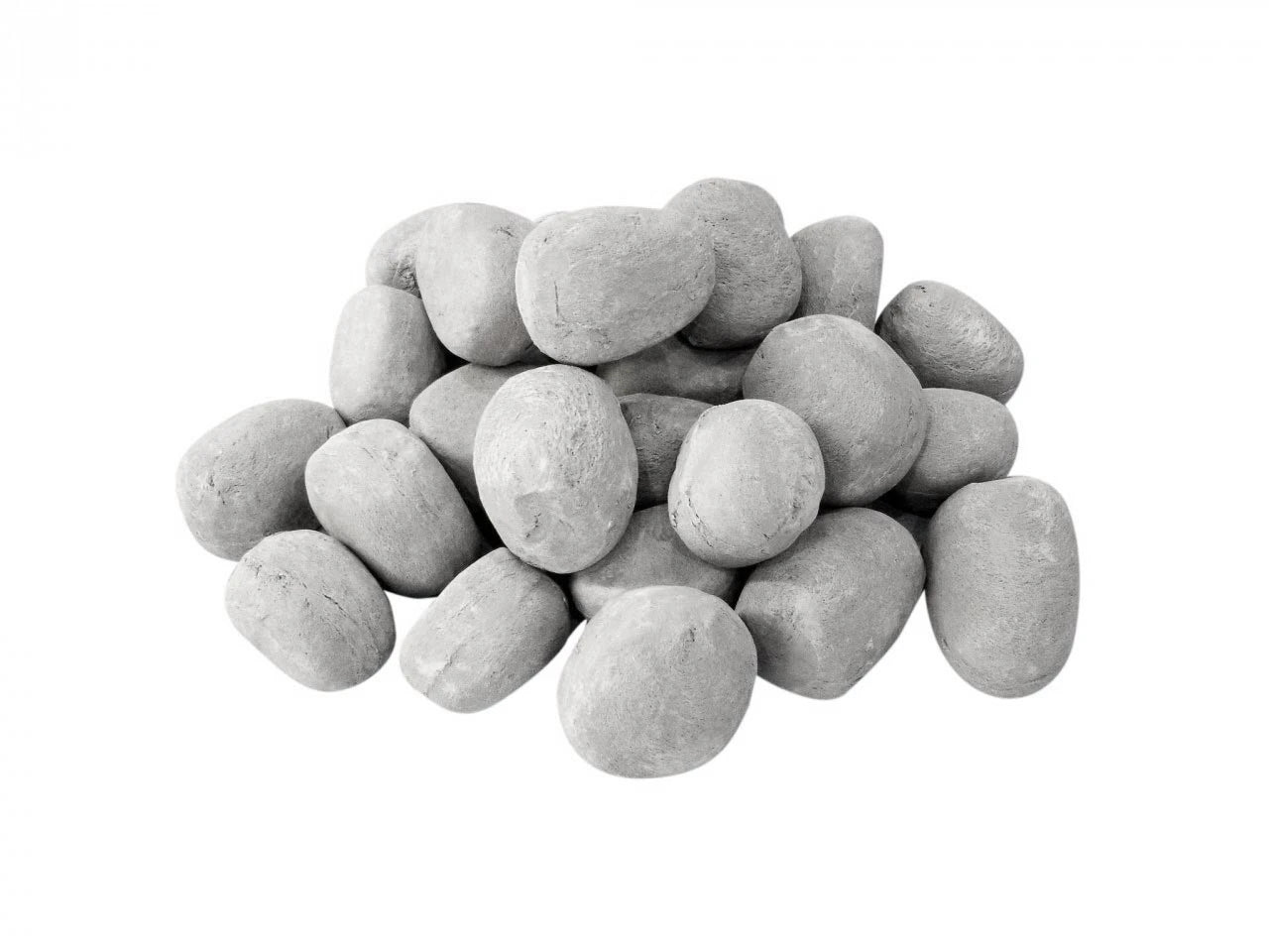 Pedras cerâmica - Cinzento - 24 Unidades