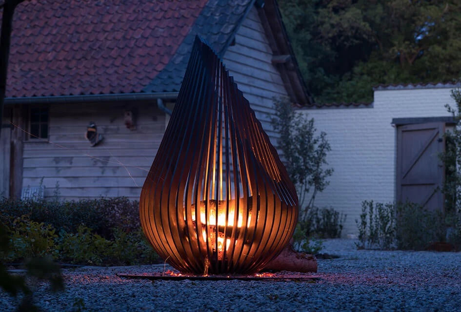 Dewdrop M fire pit Glowbus