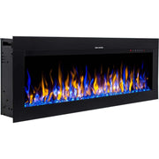 Lareira Elétrica Aflamo Diamond 128 cm