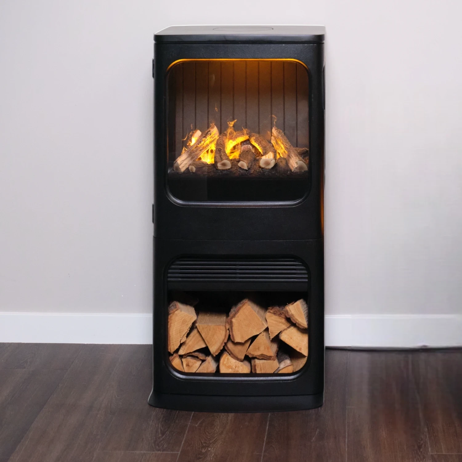 Mapleton 100 – Freestanding Water Vapour Fireplace in Cast Iron