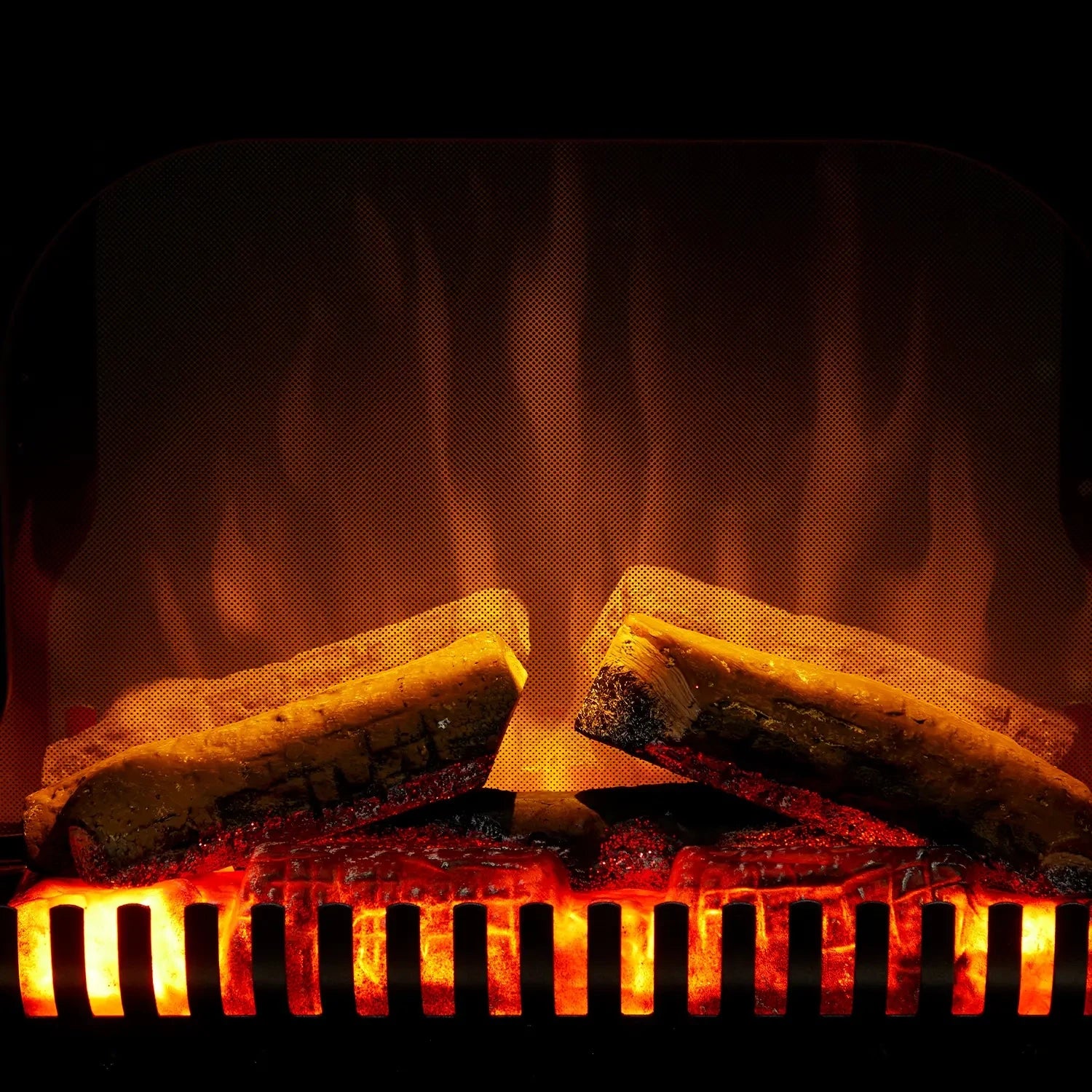Lucia Electric Stove Fireplace - Black