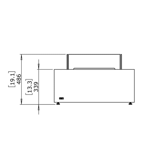 Base 30 - Bone Bioethanol Fire Pit