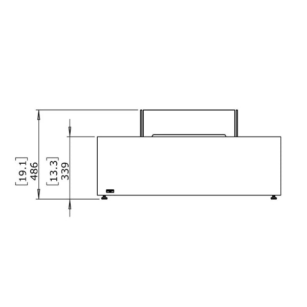 Base 40 - Bone Bioethanol Fire Pit
