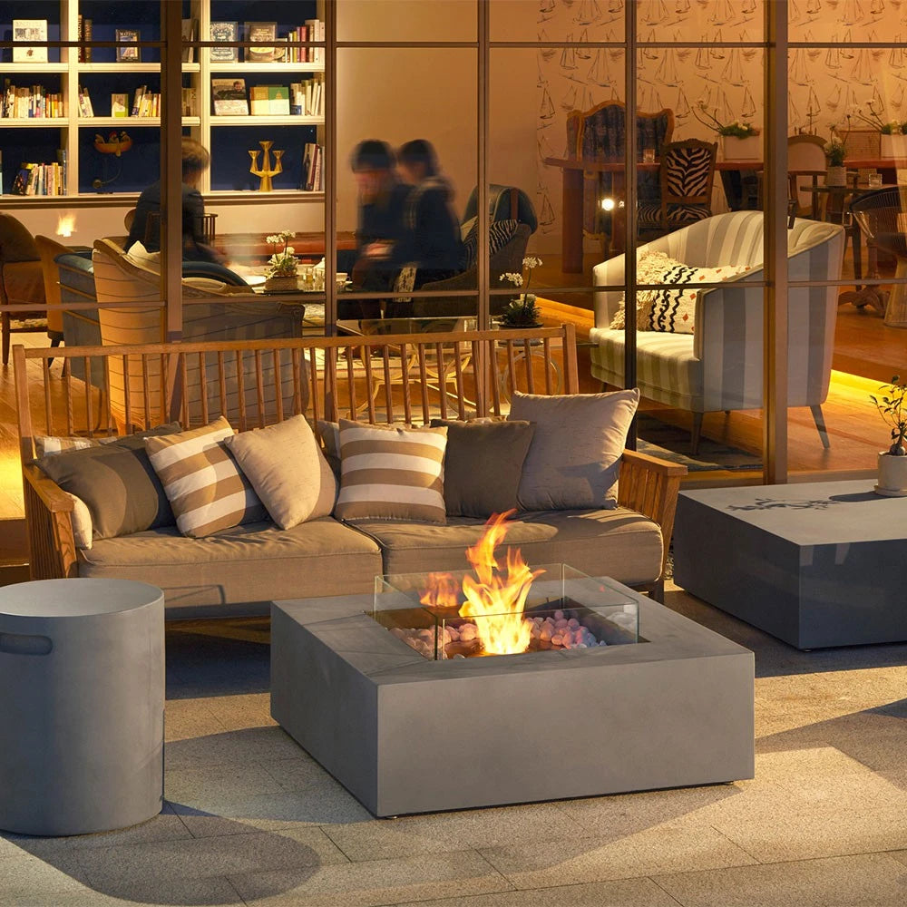 Base 40 - Bone Bioethanol Fire Pit