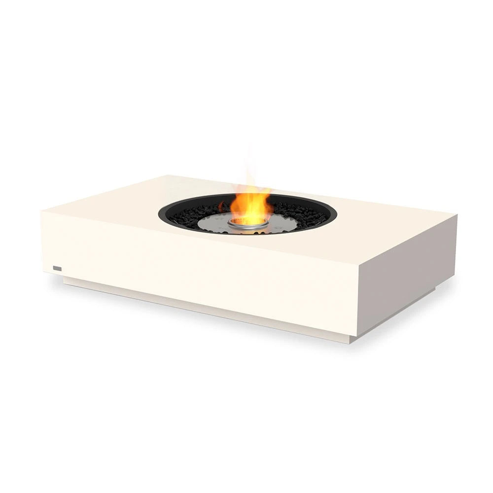 Martini 50 bioethanol fire pit, round outdoor centrepiece