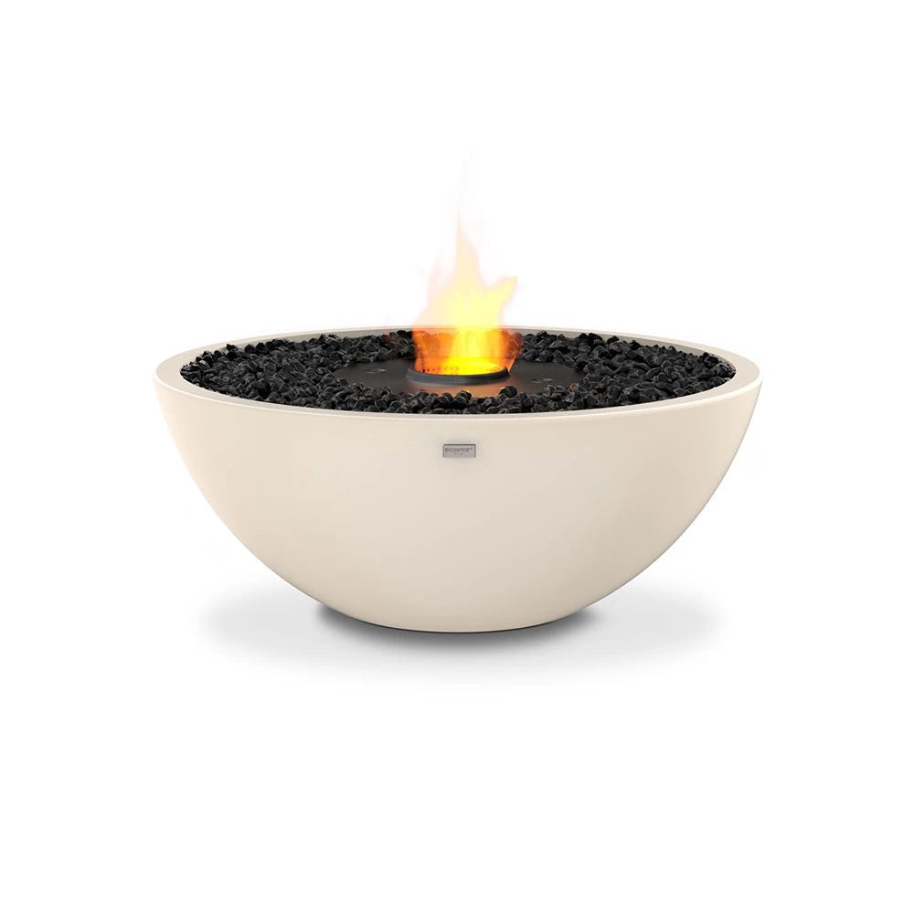 Mix 850 outdoor bioethanol fireplace, larger round outdoor fire pit