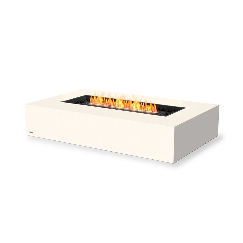 Wharf 65 bioethanol fire pit, large table-style outdoor design