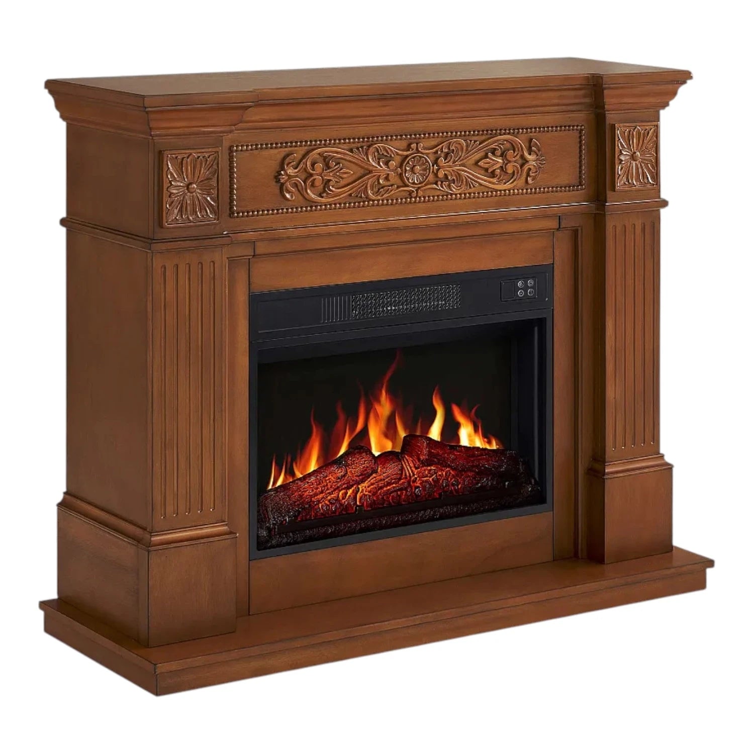 Toscana Electric Fireplace Suite - Oak