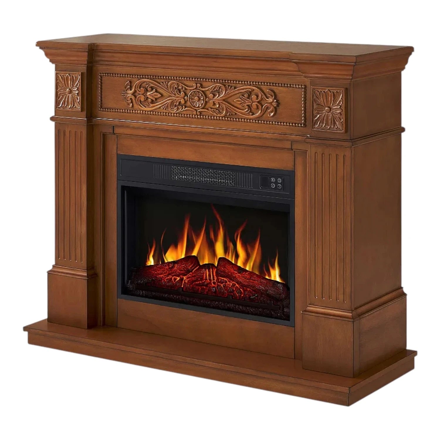 Toscana Electric Fireplace Suite - Oak