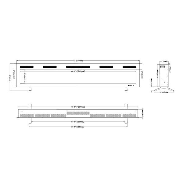 Monarch 183 – Electric Fireplace