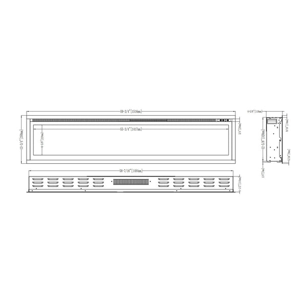 Regal 152 Electric Fireplace