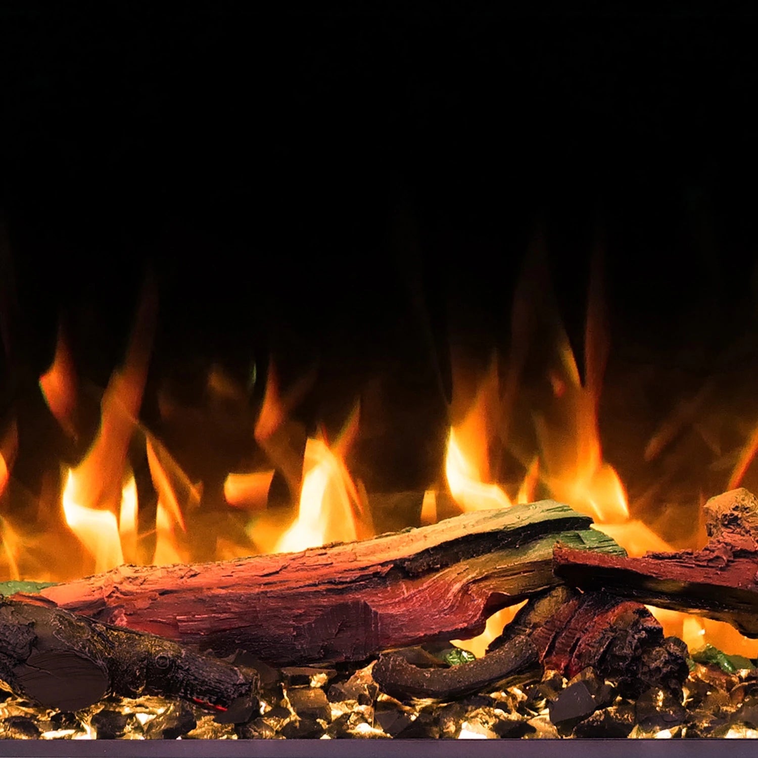 Solis 90 Recessed Electric Fireplace
