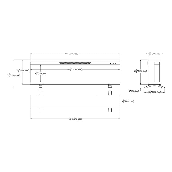 Unity 127 Electric Fireplace