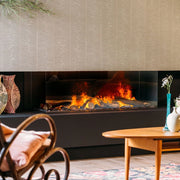 Dimplex e-MatriX 1300-400 III Wide and Narrow Water Vapour Fireplace