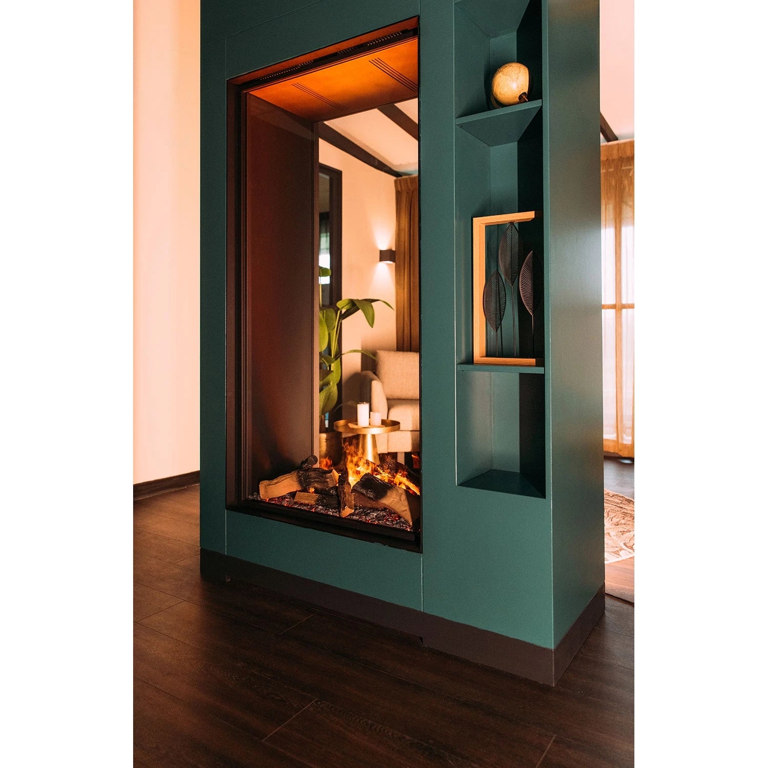 Dimplex e-MatriX 800-1600 ST Extra Tall See-through Water Vapour Fireplace Insert
