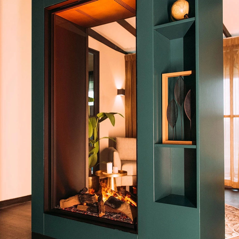 Dimplex e-MatriX 800-1600 ST Extra Tall See-through Water Vapour Fireplace Insert