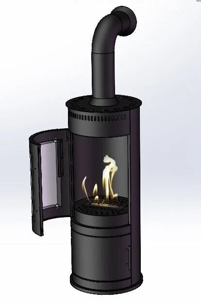 Fake Flue for Bioethanol Stove - Small