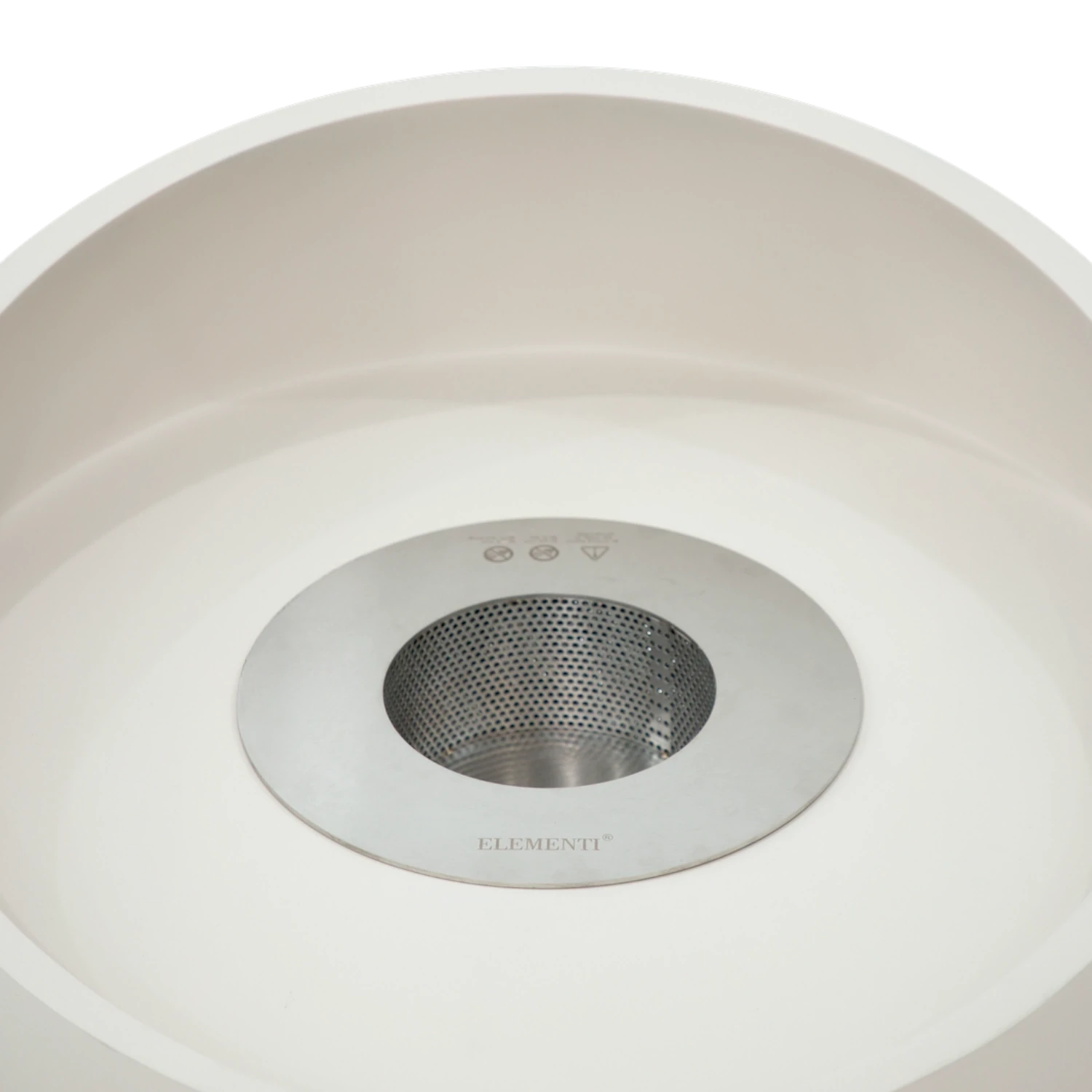 FIRENZE Taça de Fogo a Bioetanol – Branco Creme