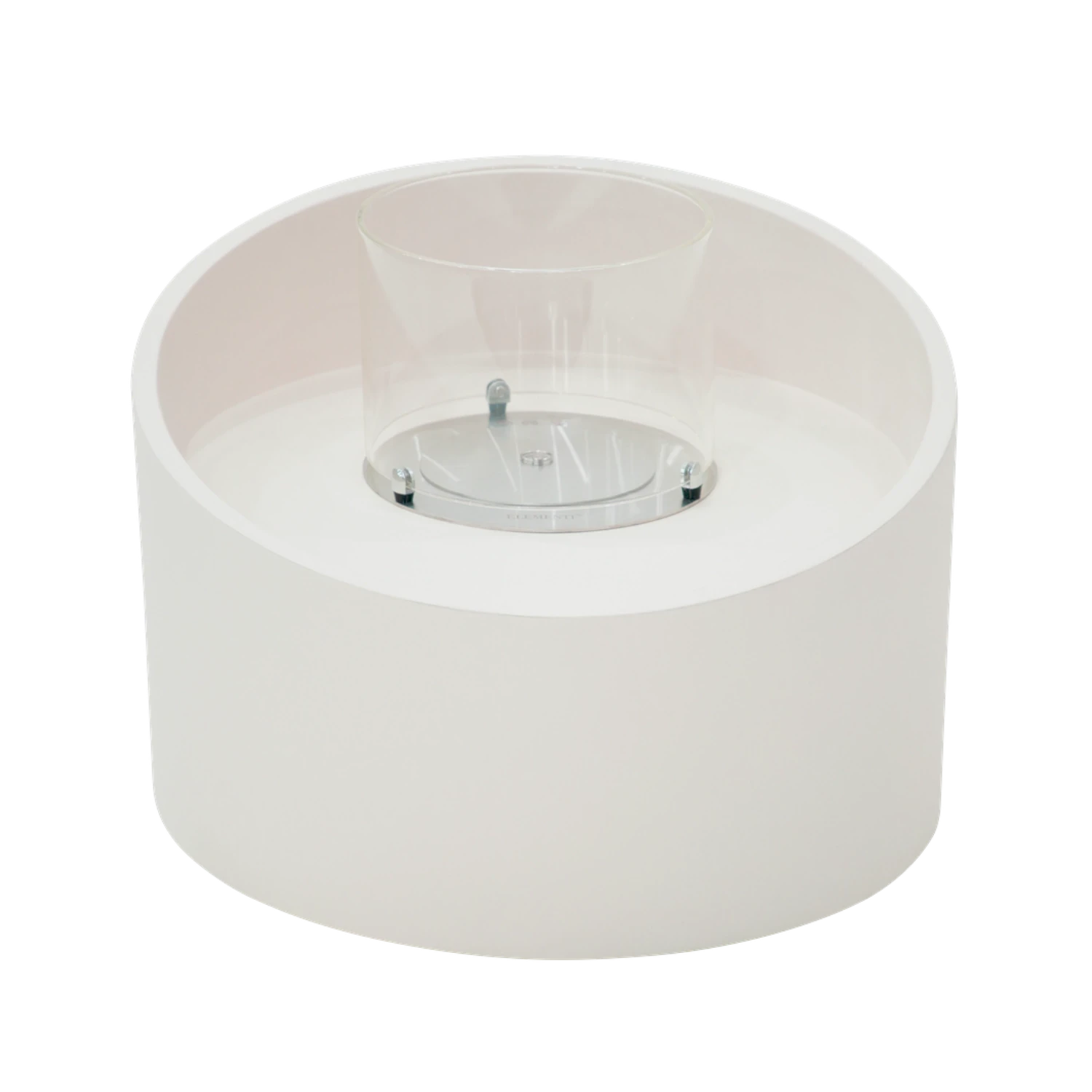 TORRE Bioethanol Fire Column – Cream White