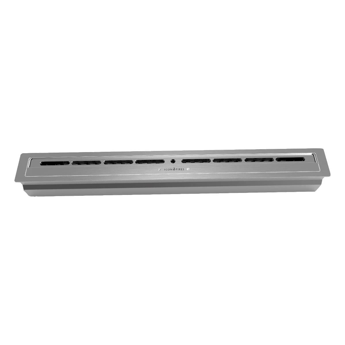 Icon Slimline Firebox SFB1350 Brushed Steel