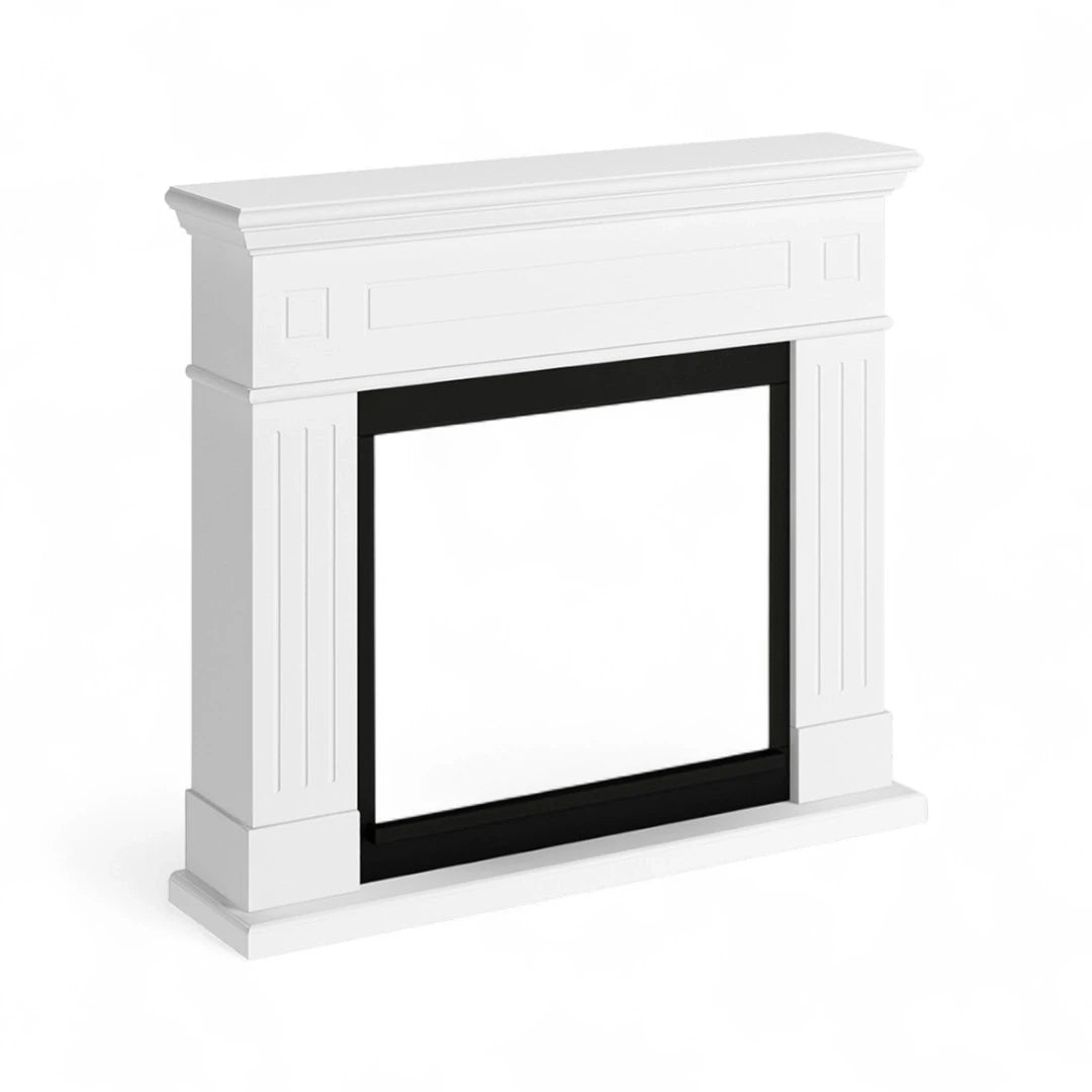 Larsen White - Fireplace Frame