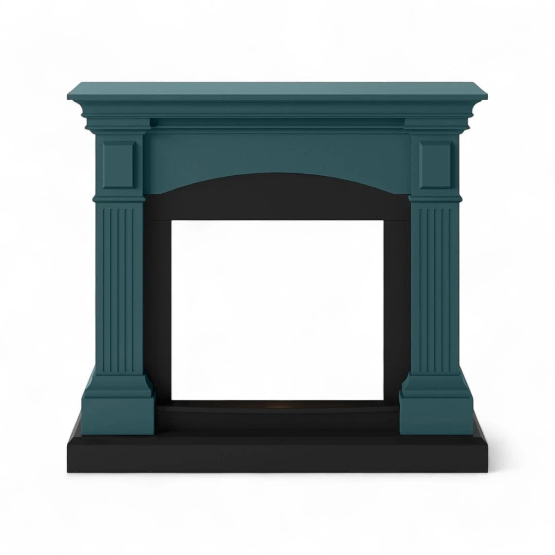 TAGU Magna Turquoise - Freestanding fireplace frame without fireplace insert