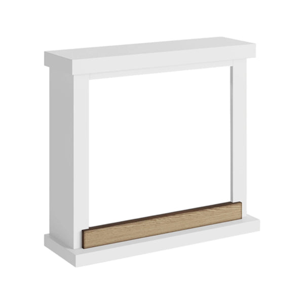 Hagen White - Fireplace Frame