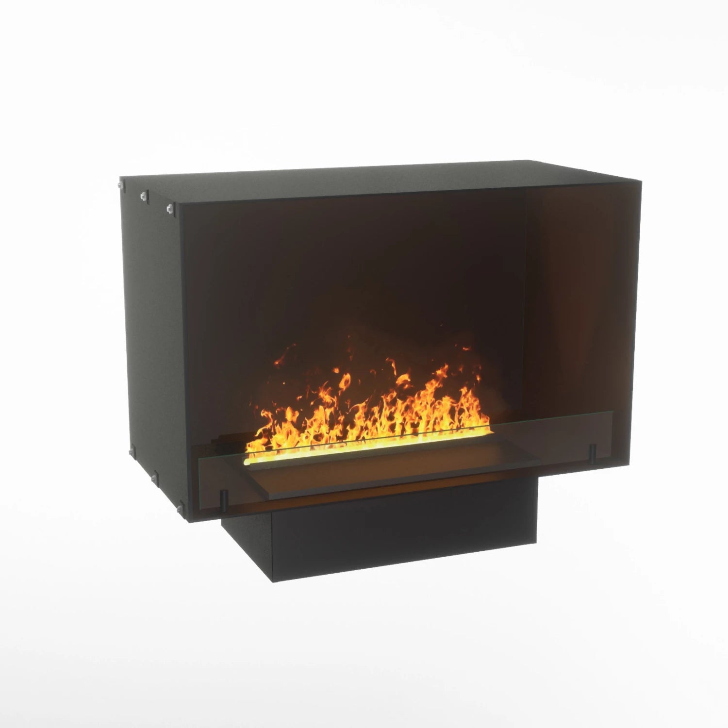 Foco Myst One 800 Lareira de vapor de água - Preto