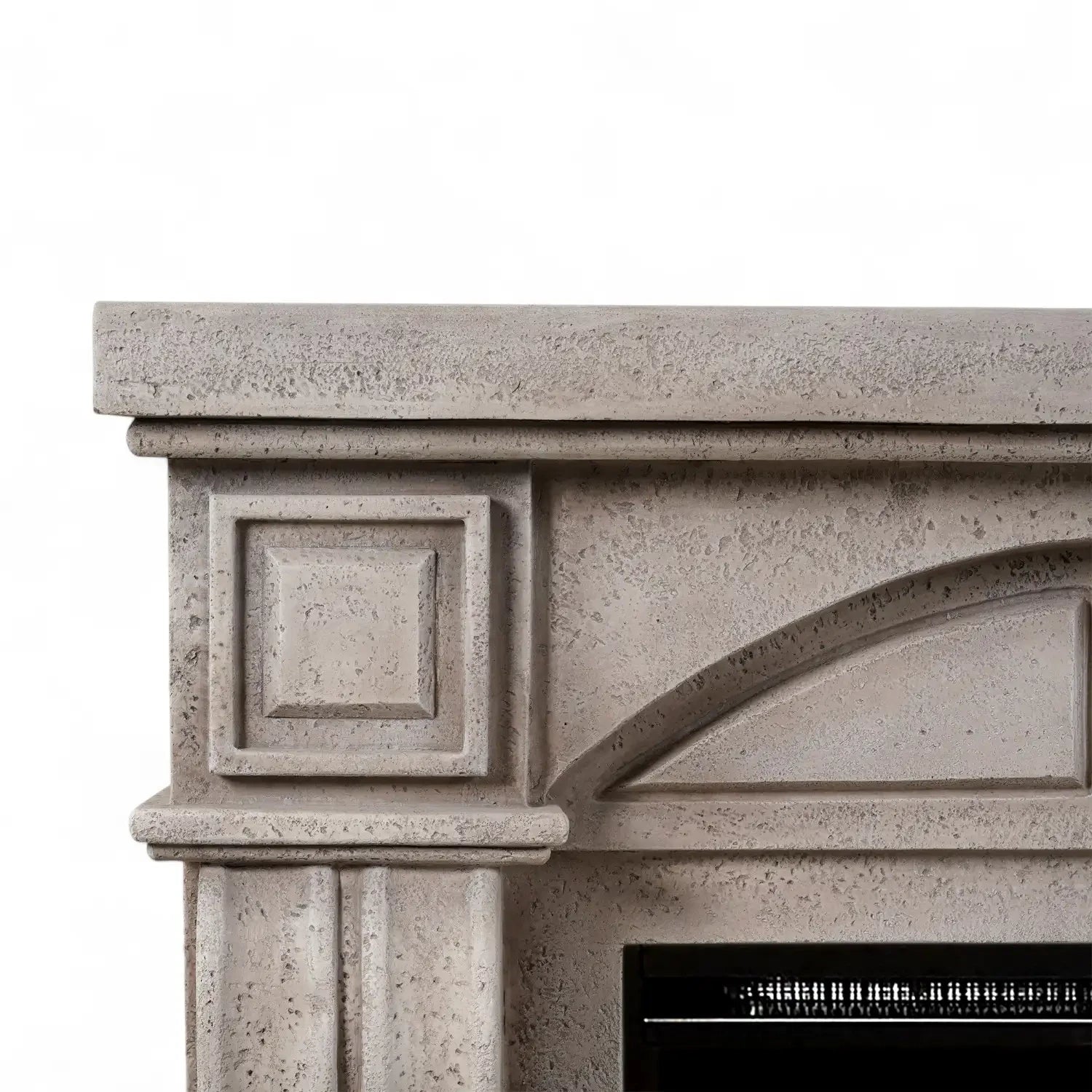 Logi - Electric Fireplace in Polystone