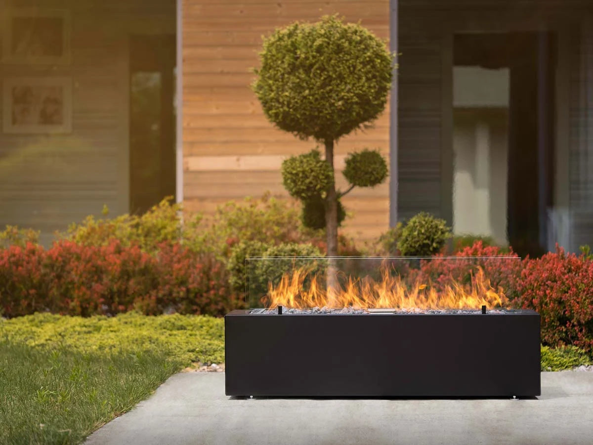 Planika Galio Outdoor Gasfireplace with automatic control system