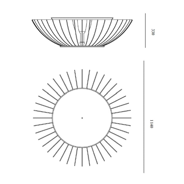 Cosmo Fire Pit - Black