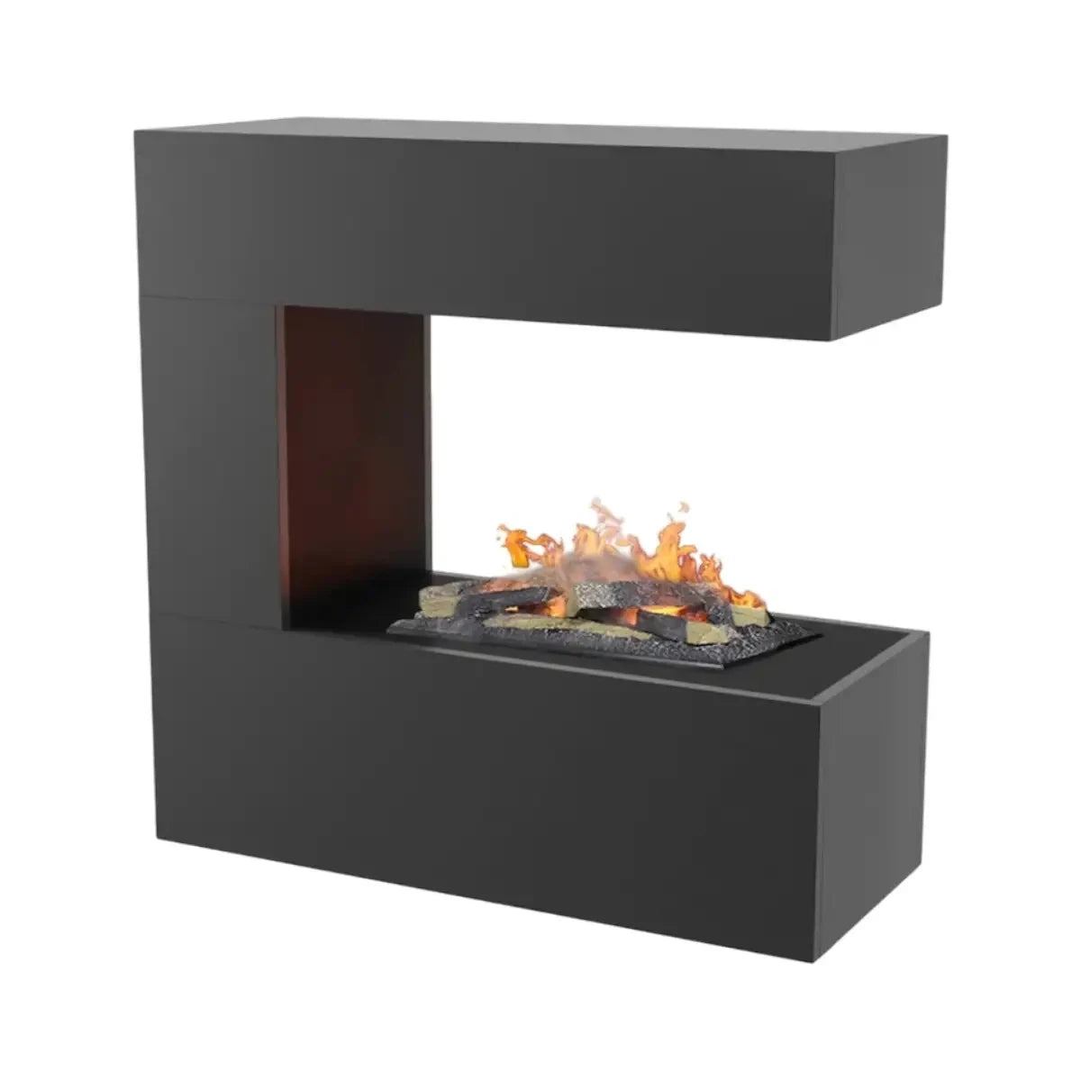 Schiller Wall Grey - OMC 400 | Wall-mounted Water Vapour Fireplace