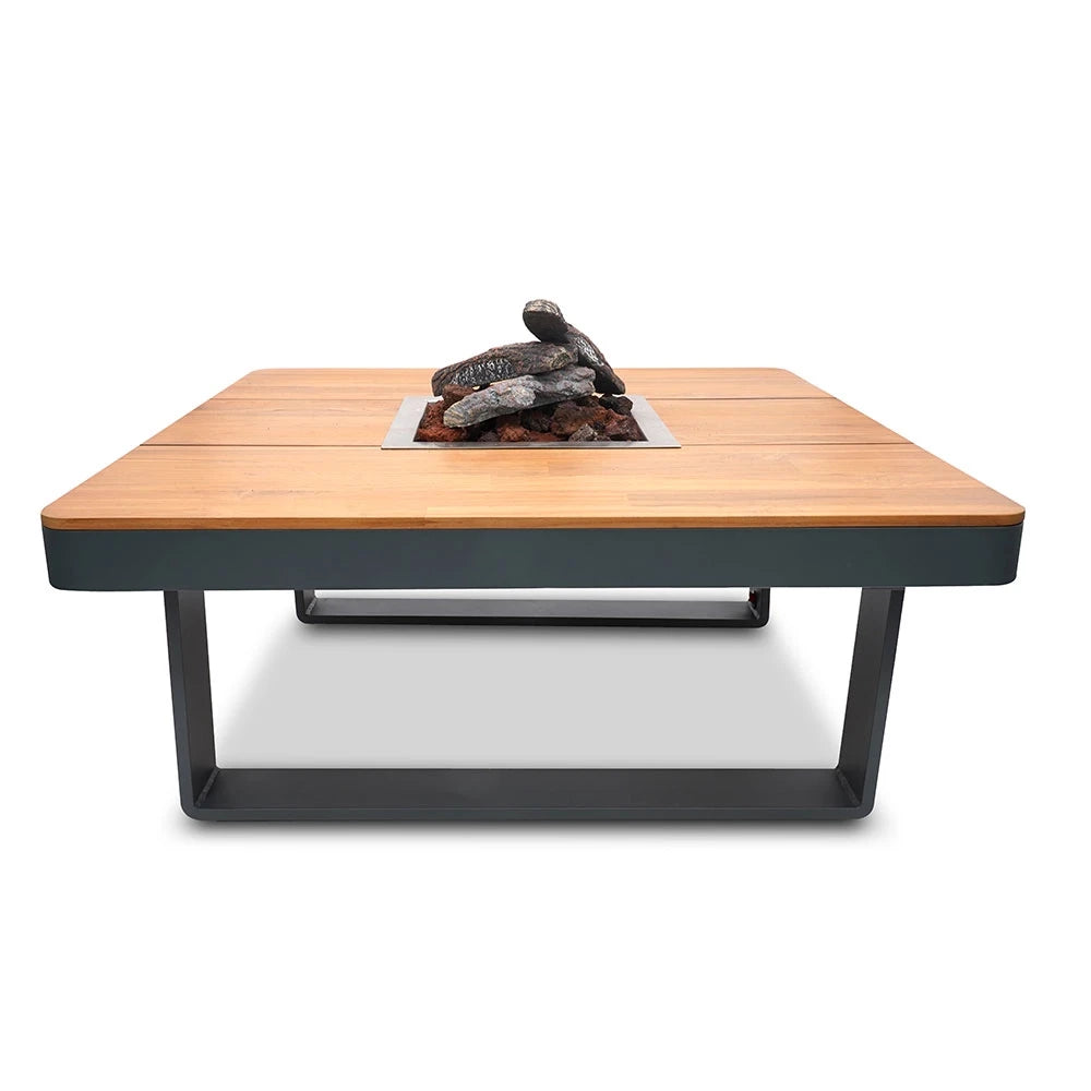 Horizon 95 Smokey Anthracite – Mesa Quadrada de Fogo a Gás