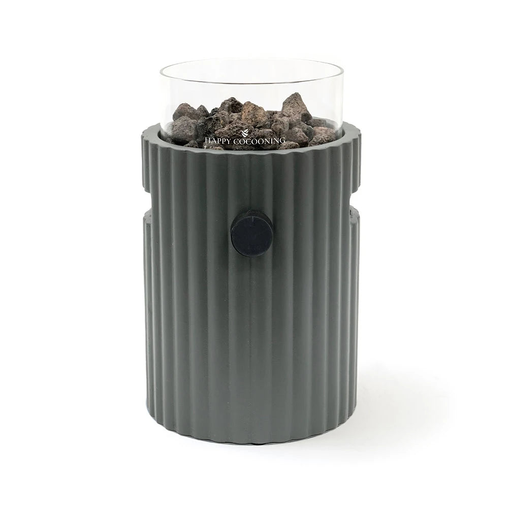 Lumi Rib Smokey Anthracite – Lareira de Mesa a Gás