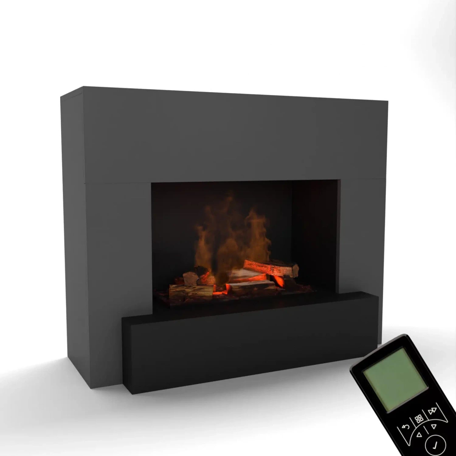 Hauptmann Grey - OMC 600 | Freestanding Water Vapour Fireplace