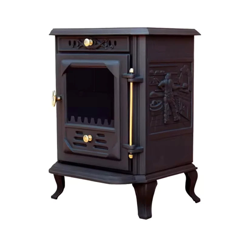 Ulvik - Cast Iron Bioethanol Fireplace
