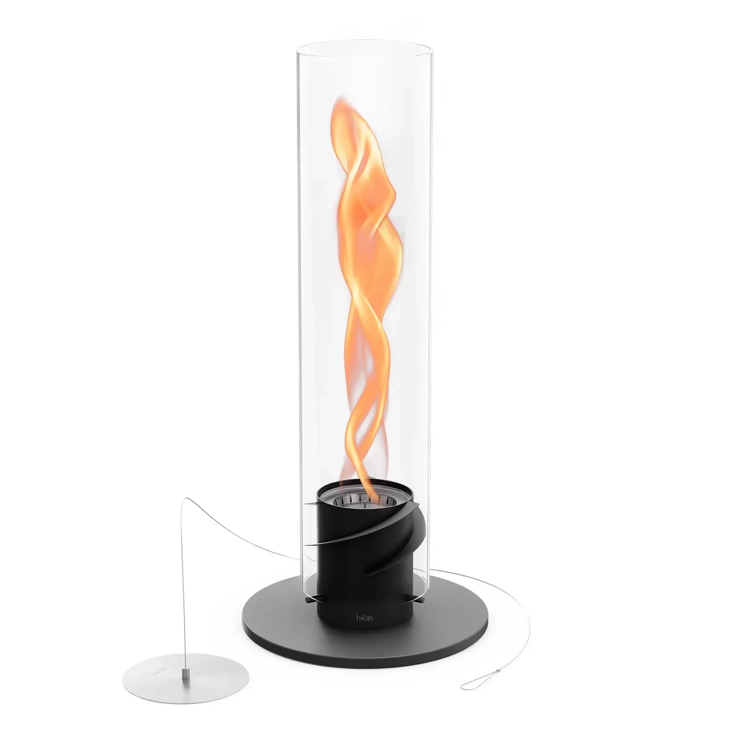 SPIN 1500 bioethanol lantern with tall flame effect