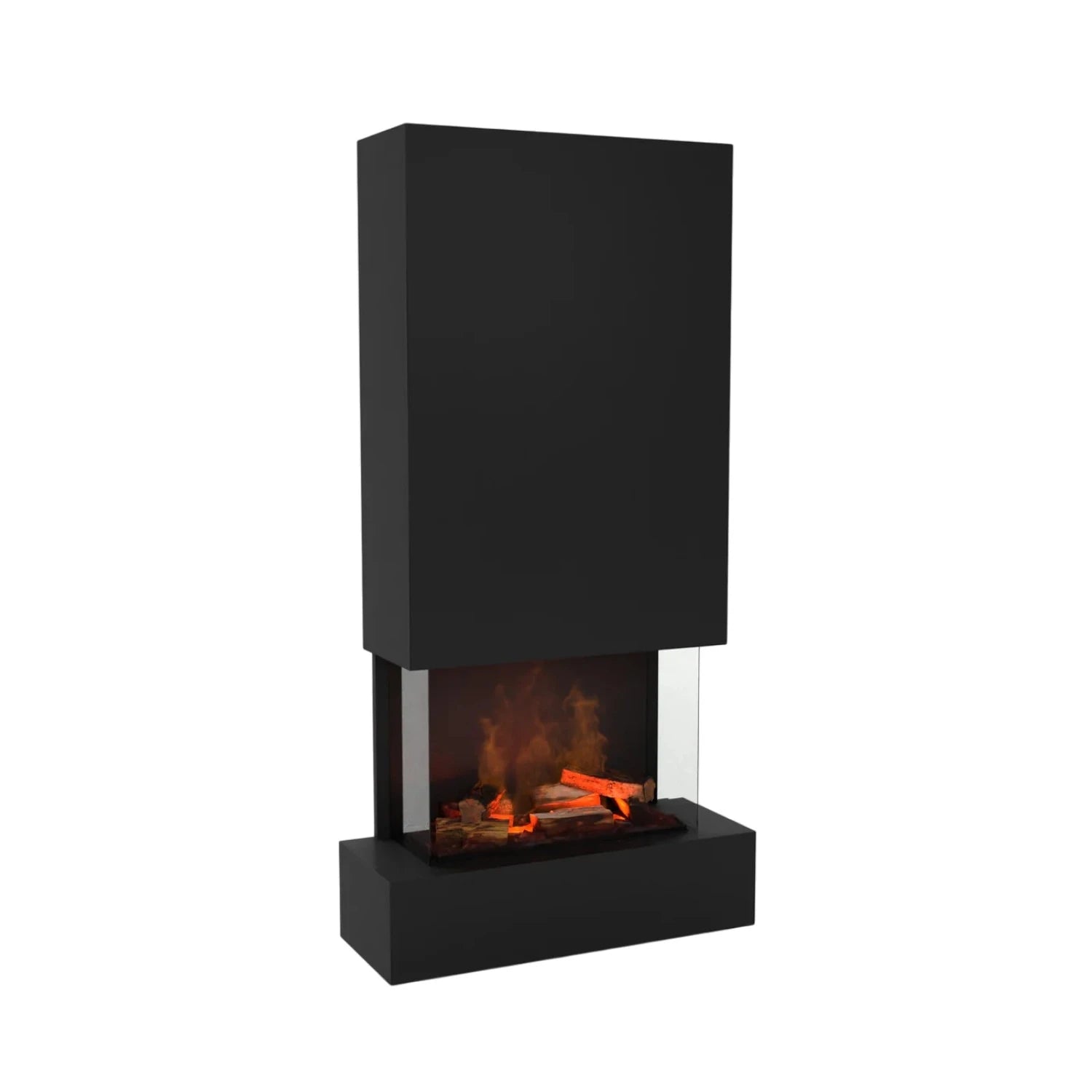 Hölderlin Alto Preto OMC 600 – Lareira a Vapor de Água de Parede