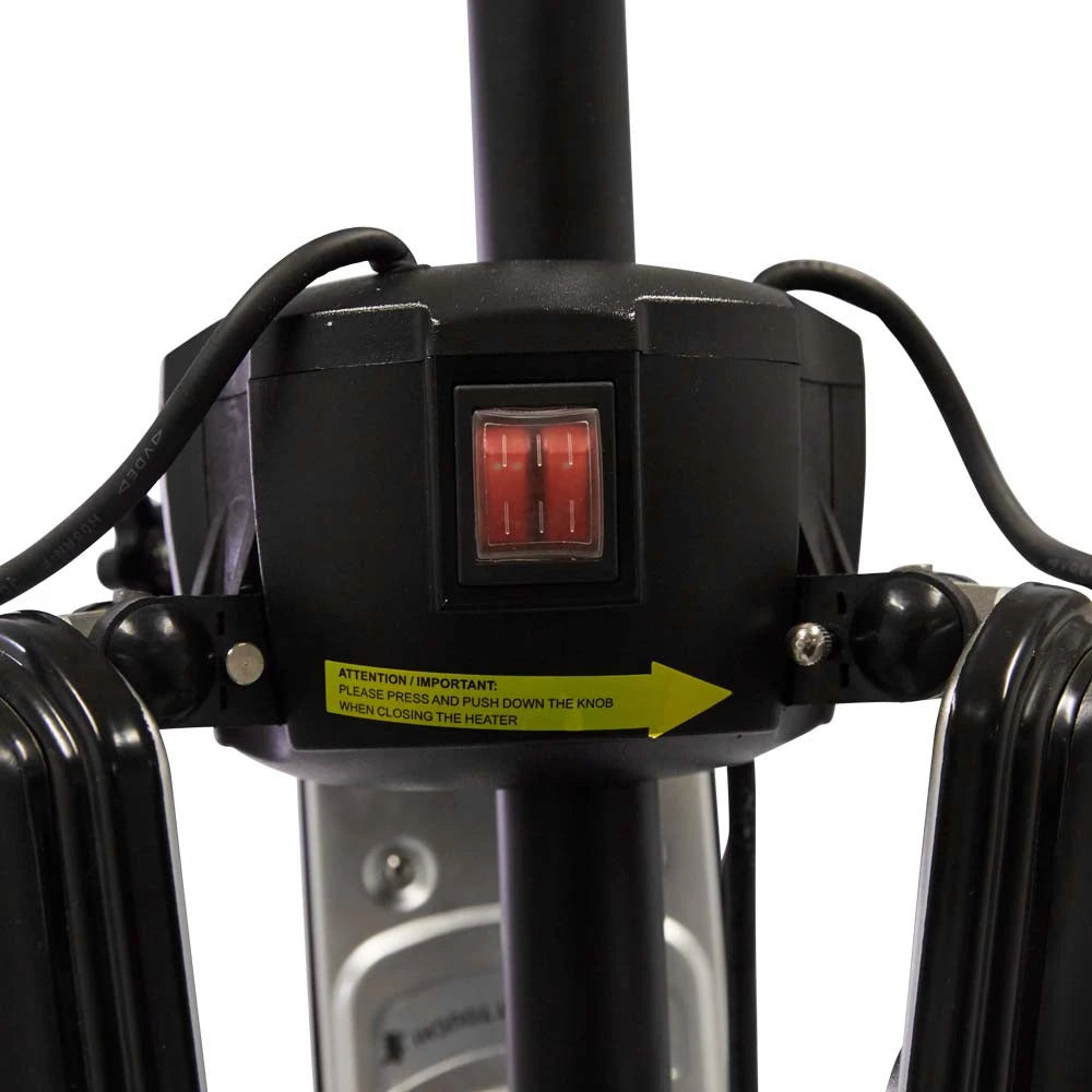 Heater Parasol Model 650-1300-2000 W, Black