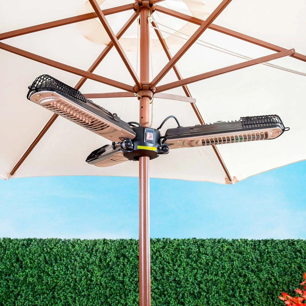 Heater Parasol Model 650-1300-2000 W, Black