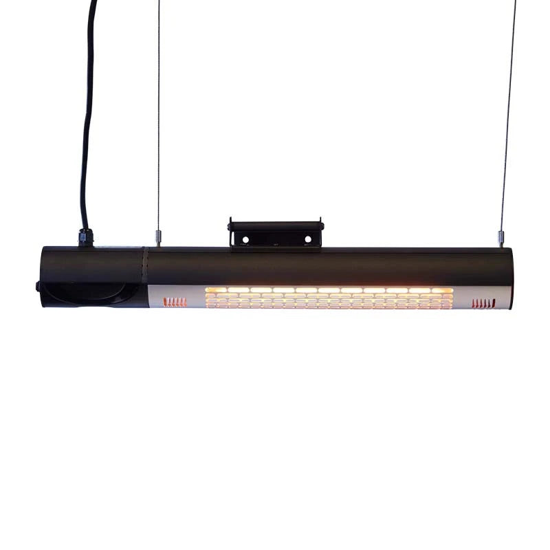 Aquecedor de Exterior de Parede 1500 W com Controlo Remoto