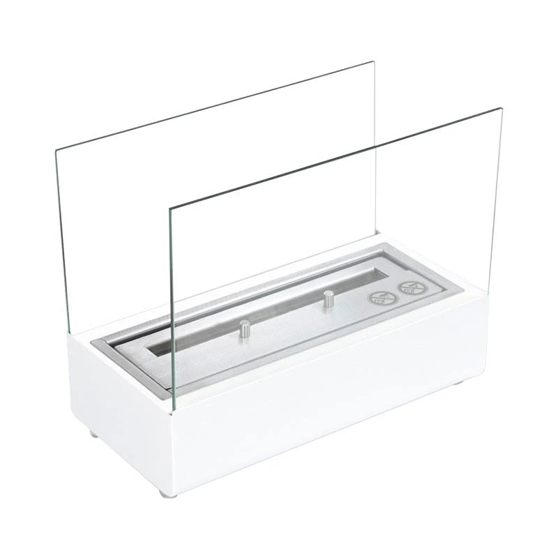Lareira a Bioetanol de Mesa Branca